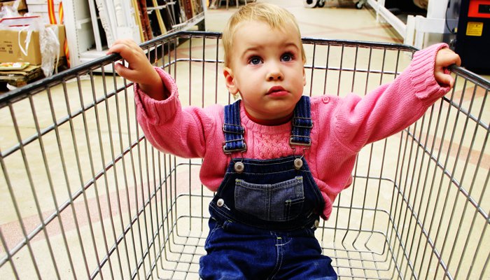 baby-shopping-cart